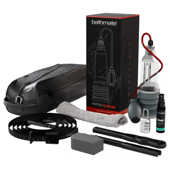 Bathmate HydroXtreme 7 Wide Boy - set di idropompa (trasparente)