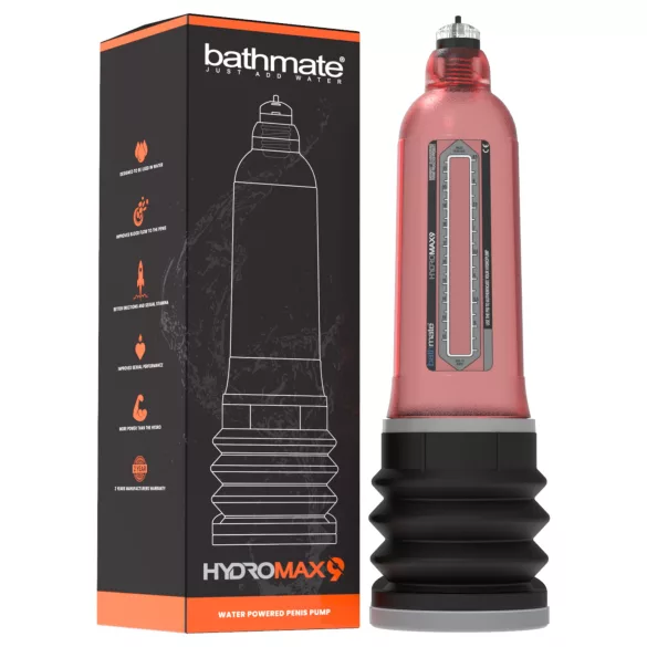 Bathmate Hydromax9 - pompa idraulica (rossa)