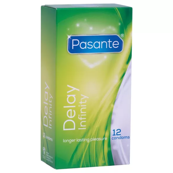 Pasante - preservativi ritardanti - stimolante effetto delay - 12 pezzi