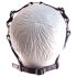 Rouge - maschera e bavaglio in vera pelle (nero)