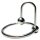 Rouge - dilatatore a sfera in acciaio inox (argento)