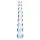 Clarity Elysian Pearls - dildo di vetro con perle (trasparente)