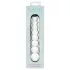 Clarity Elysian Pearls - dildo di vetro con perle (trasparente)