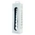 Clarity Elysian Pearls - dildo di vetro con perle (trasparente)