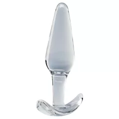 Clarity Utopian Floret - plug anale in vetro (trasparente)