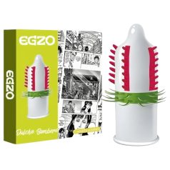   Egzo Dulche Bombero - preservativo stimolante con spuntoni - 1 pezzo