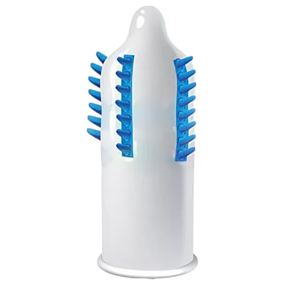 Egzo Tough Cat - preservativo stimolante con rilievi e setole - 1 pezzo