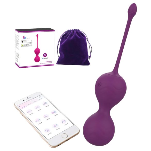Lonely Winni - uovo vibrante smart (rosa)