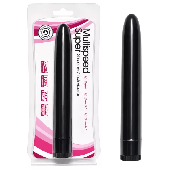 Lonely Multispeed - vibratore a barra (nero)