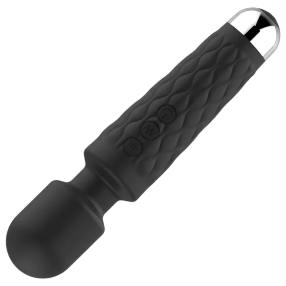Lonely - vibratore massaggiante ricaricabile 20 funzioni - nero