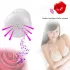 Lonely Happy - masturbatore realistico vibrante ricaricabile - bianco naturale