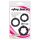 Set Stay Hard - Anelli pene neri (3 pezzi)