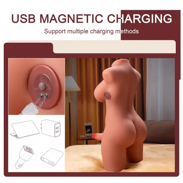 XISE Miah Lady Boy - masturbatore vibrante con funzione spinta