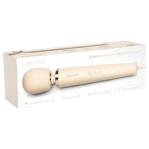 le Wand - esclusivo massaggiatore vibrante elettrico (beige)