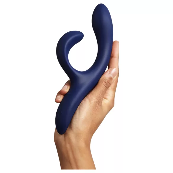 We-Vibe Nova 2 - vibratore rabbit ricaricabile con app - silicone blu