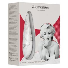   Womanizer Marilyn Monroe - Stimolatore Clitorideo Ricaricabile a Onde d'Aria (Bianco)