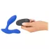 We-Vibe Vector+ - Vibratore anale controllato tramite app (blu)