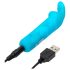 Happyrabbit Bullet - vibratore a proiettile ricaricabile coniglio (blu)