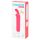 Happyrabbit Bullet - vibratore a forma di coniglio ricaricabile (rosa)