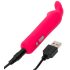 Happyrabbit Bullet - vibratore a forma di coniglio ricaricabile (rosa)