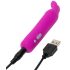 Happyrabbit - mini vibratore rabbit ricaricabile - silicone lilla