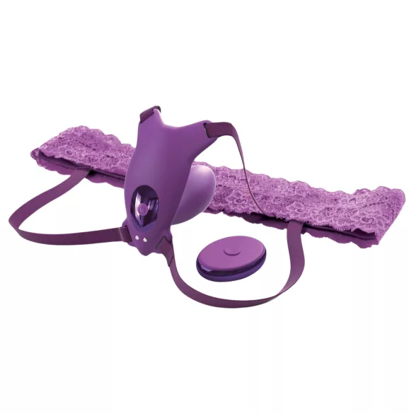 Pipedream Fantasy For Her - vibratore per il punto G integrato, indossabile (viola)
