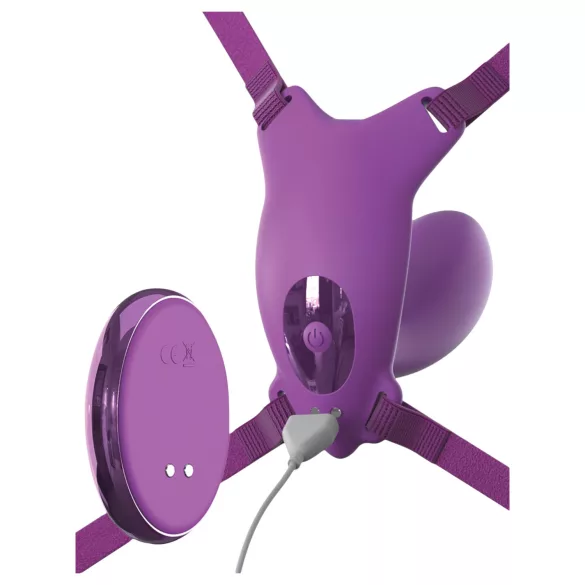 Pipedream Fantasy For Her - vibratore per il punto G integrato, indossabile (viola)