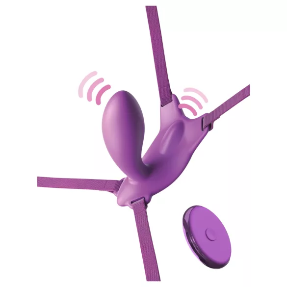 Pipedream Fantasy For Her - vibratore per il punto G integrato, indossabile (viola)