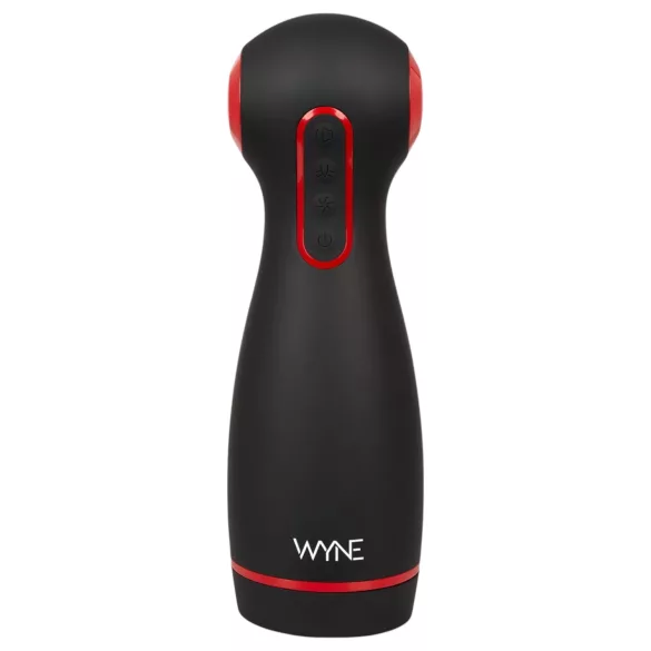 WYNE 06 - masturbatore automatico con vibrazione e suzione - nero