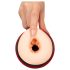 WYNE 06 - Masturbatore nero vibro-succhiante ricaricabile