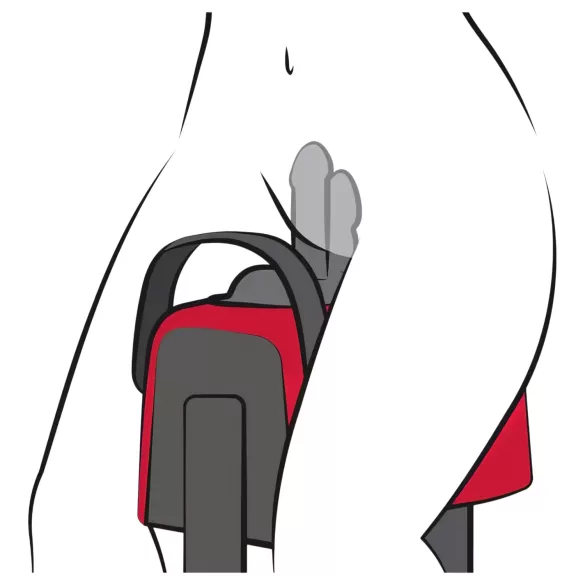 The Banger CLIMAXXR360 - macchina del sesso elettrica con sedile a 360° e 2 motori
