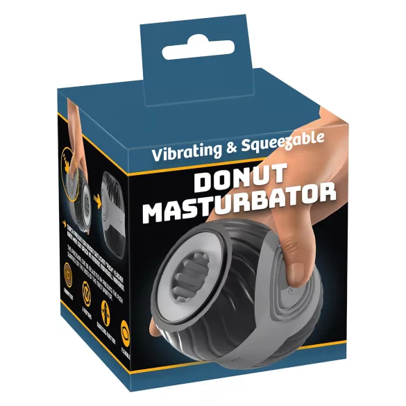 You2Toys - masturbatore doppio motore - grigio
