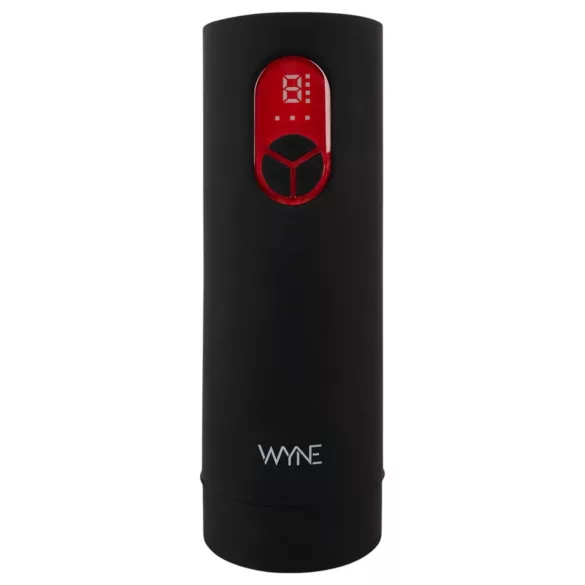 WYNE 07 - masturbatore vibrante e succhiante ricaricabile - nero