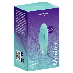  We-Vibe Moxie+ - vibratore clitorideo indossabile con app e telecomando (turchese)