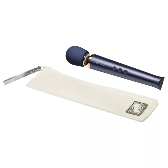 Le Wand Petite - massaggiatore vibrante esclusivo a batteria (blu)
