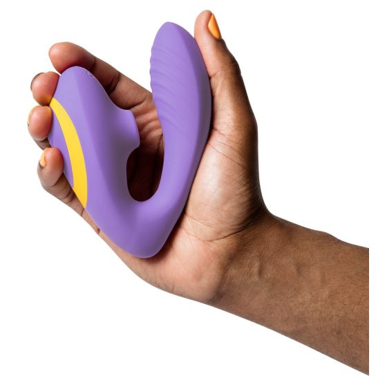 ROMP Reverb - Vibratore e stimolatore clitorideo G-spot impermeabile (viola)