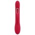 Smile - Vibratore con movimento a farfalla e lingua (rosso)