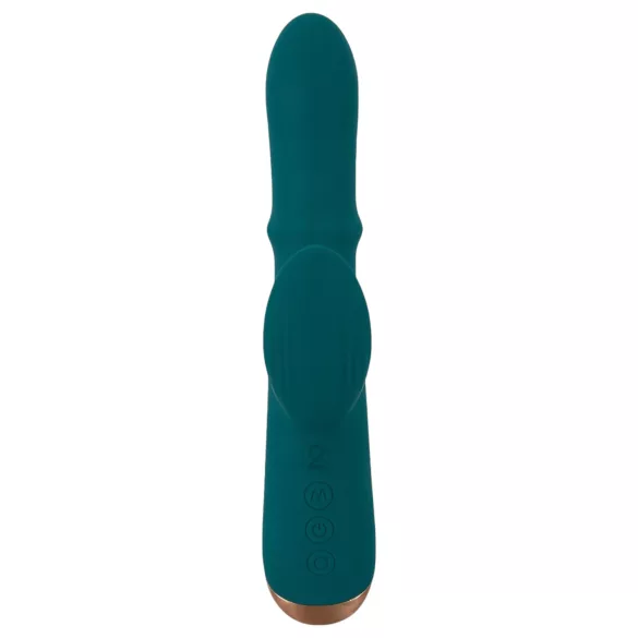 You2Toys - anello vibrante con coniglietto stimolatore - silicone turchese