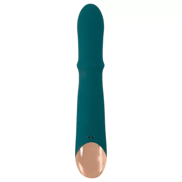 You2Toys - anello vibrante con coniglietto stimolatore - silicone turchese