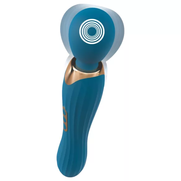 You2Toys Grande - vibratore massaggiatore ricaricabile - silicone blu