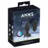 ANOS - plug anale luminoso e vibrante (nero)