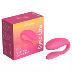   We-Vibe Sync Lite - vibratore per coppia con app e telecomando (rosa)