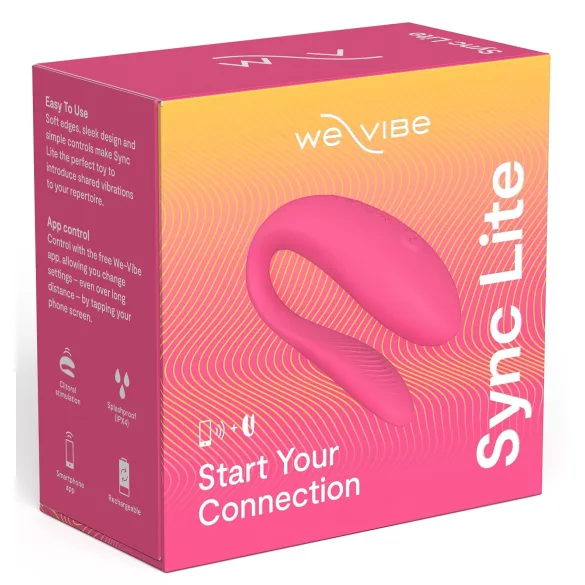 We-Vibe Sync Lite - vibratore coppia wireless intelligente - rosa