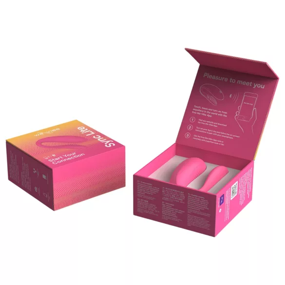We-Vibe Sync Lite - vibratore coppia wireless intelligente - rosa