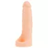 Realistixxx Double Fucker - dildo anale con imbracatura (color carne)