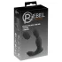 Rebel - vibratore prostata telecomando 2in1 - nero