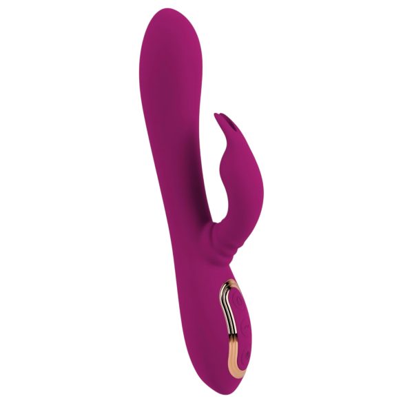 Javida - vibratore rotante con perline 3in1 - silicone viola