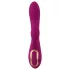 Javida - vibratore rotante con perline 3in1 - silicone viola