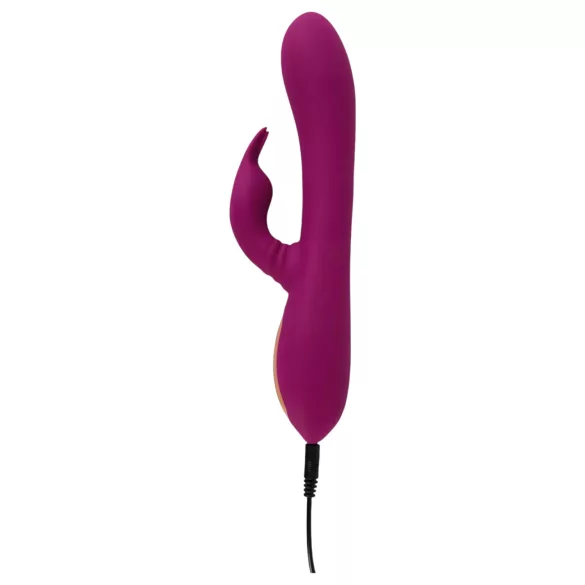 Javida - vibratore rotante con perline 3in1 - silicone viola