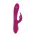 Javida - vibratore rotante con perline 3in1 - silicone viola